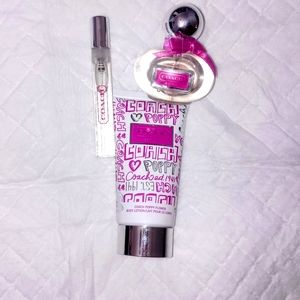 Coach perfume gift set